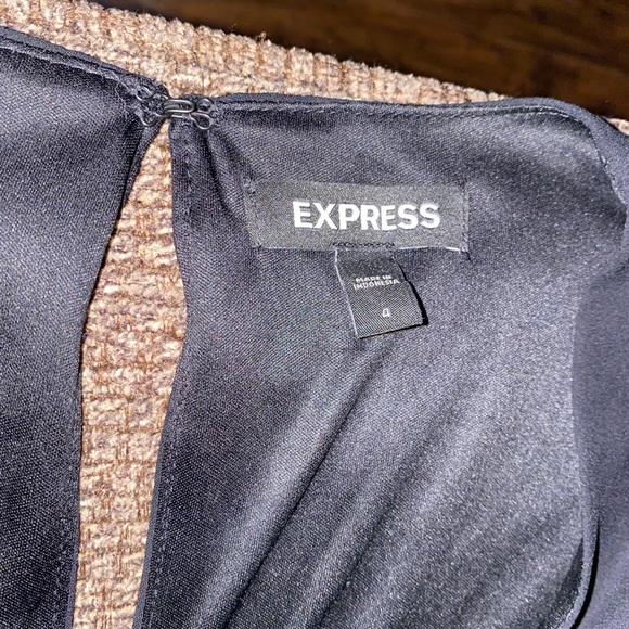 NWOT Black Express Dress - Picture 5 of 7